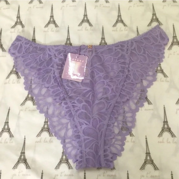 Savage X Fenty by Rhianna Not Sorry Panties Sz 3X Purple Lavender - Picture 2 of 7